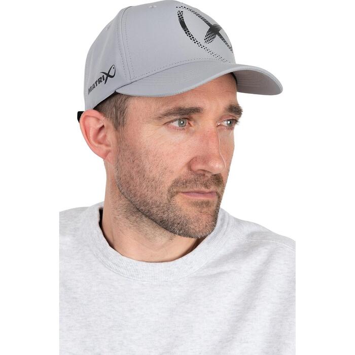 Matrix Large Print Cap Light Grey