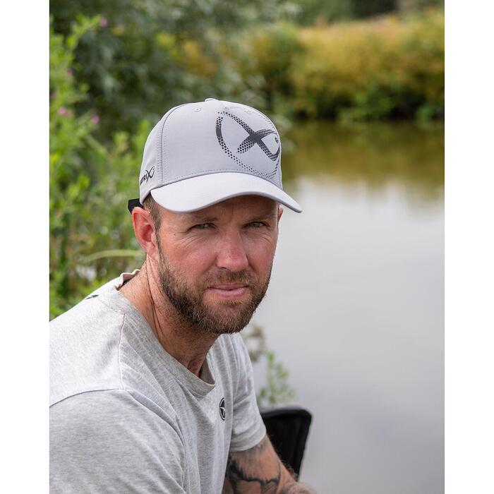 Matrix Large Print Cap Light Grey