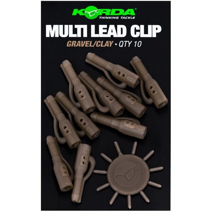 Korda Multi Lead Clip Gravel/Clay