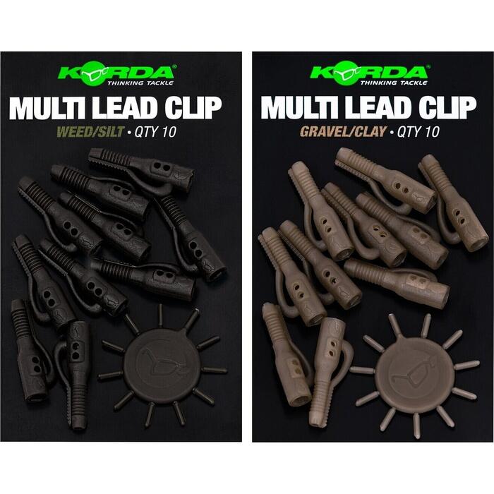 Korda Multi Lead Clip Weed/Silt