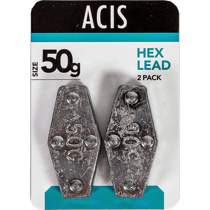 Lion Sports Acis Hex-Lead Schuiflood 20gr per 4 pcs