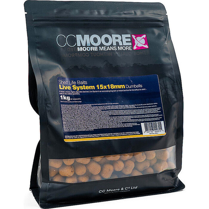 CC Moore Live System 15X18mm Dumbells 1kg