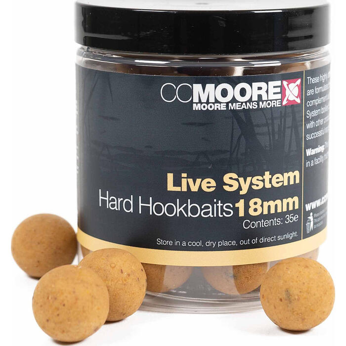 CC Moore Live System Hard Hookbaits 18mm