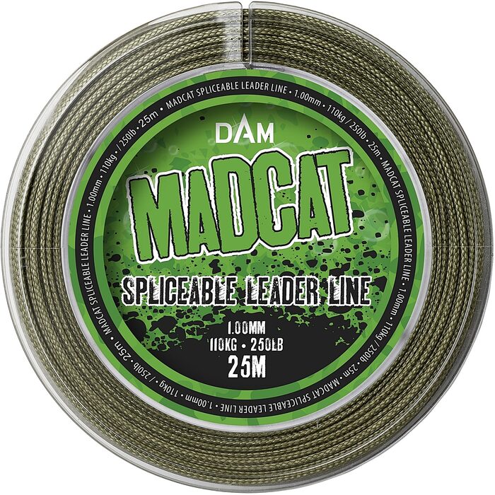 Madcat Spliceable Leader Line 1.00mm 25m 110kg
