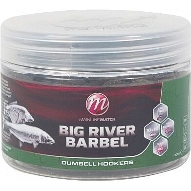 Mainline Big River Barbel Dumbell Hookbaits - 12 x 15mm