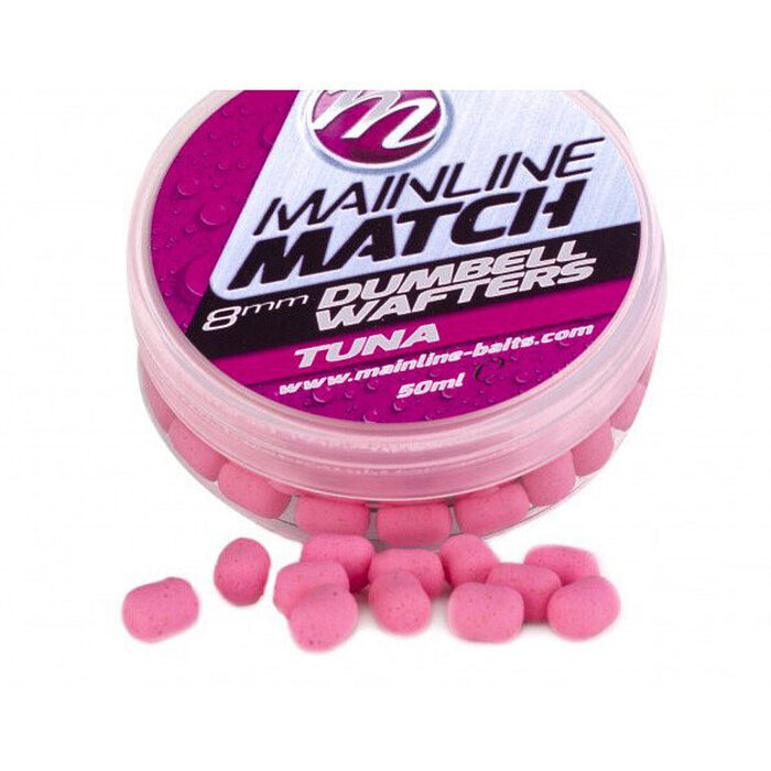Mainline Match Dumbell Wafters 8mm Pink Tuna