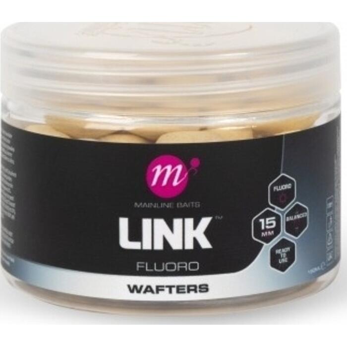 Mainline Fluoro Wafters Link 15mm White