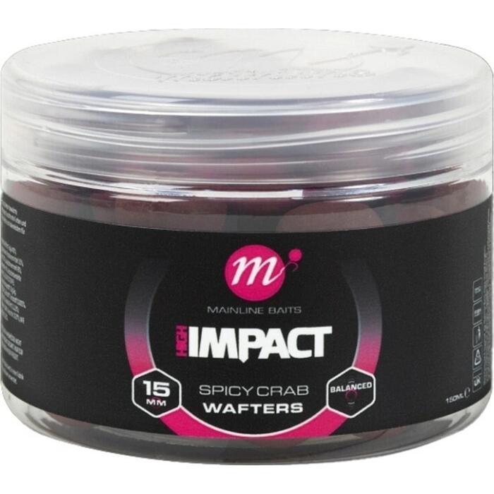 Mainline High Impact Balanced Wafters Spicy Crab 12mm