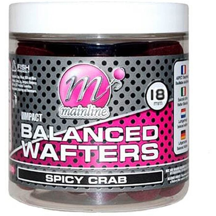 Mainline High Impact Balanced Wafters Spicy Crab 12mm 250ml