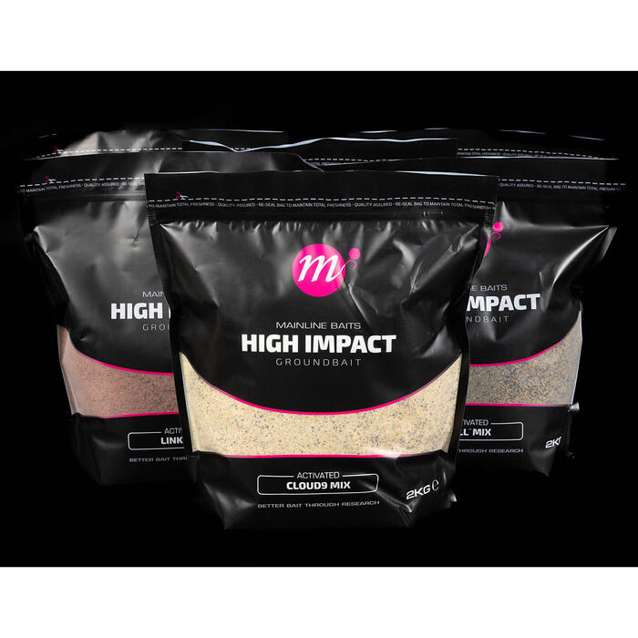 Mainline High Impact Groundbait Activated Hemp Mix 2kg