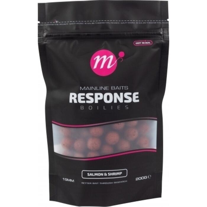 Mainline Response Range Boilies Salmon & Shrimp 15mm 450gr