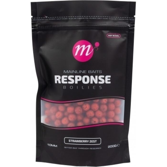 Mainline Response Range Boilies Strawberry Zest 10mm 200gr