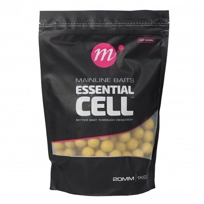 Mainline Shelf Life Boilies Essential Cell 15mm 1kg