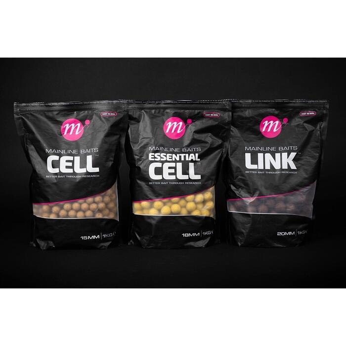 Mainline Shelf Life Boilies Essential Cell 20mm 1kg