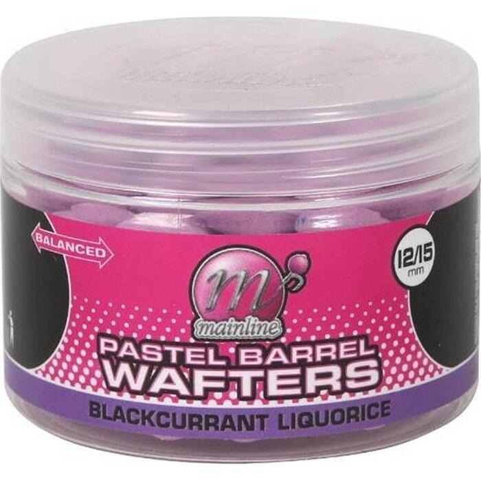 Mainline Pastel Barrel Wafters Blackcurrant Liquorice 12/15mm 150ml