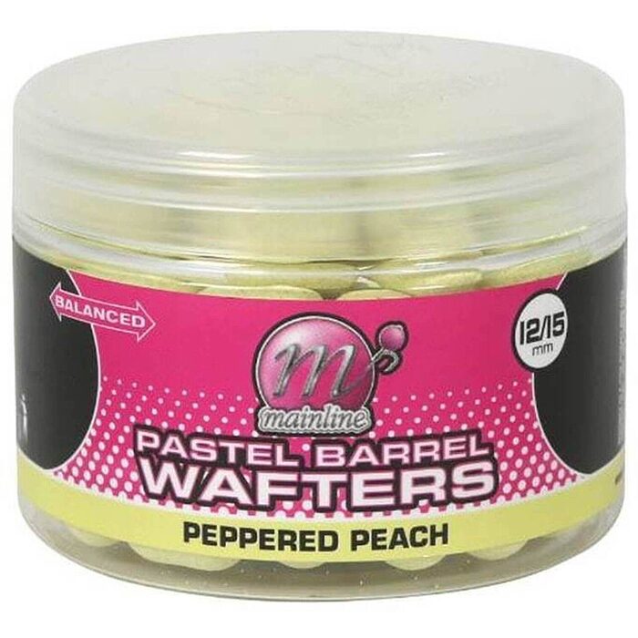 Mainline Pastel Barrel Wafters Peppered Peach 12/15mm 150ml