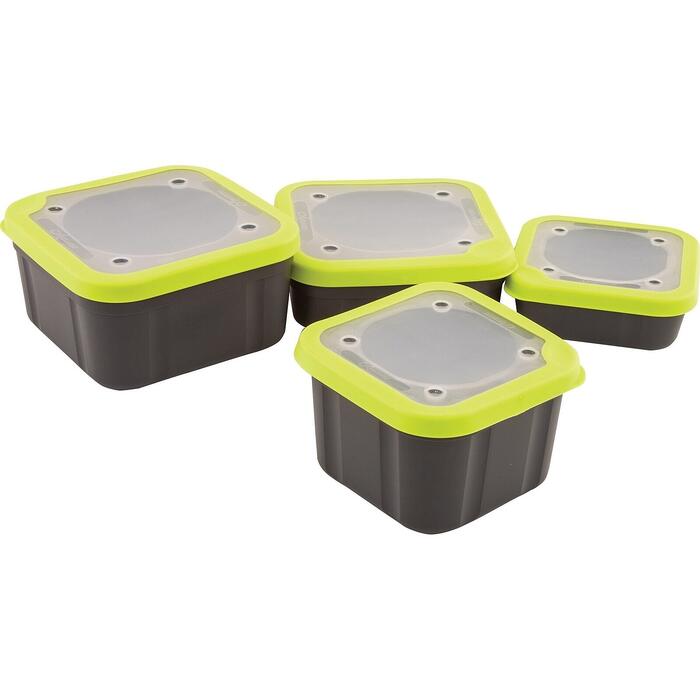 Matrix Bait Boxes Grey-Lime Solid 1.25l