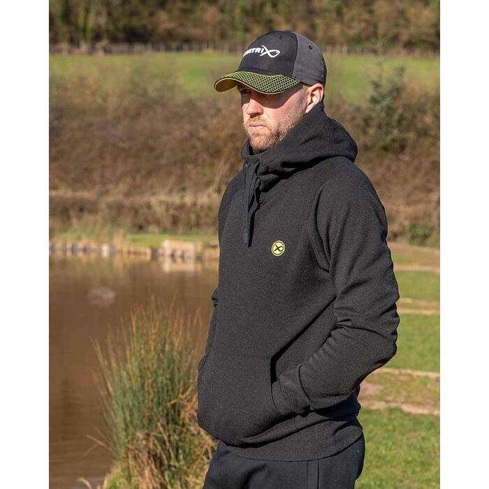 Matrix Black Marl Hoody L