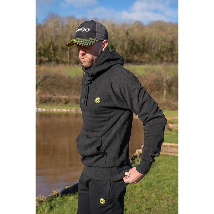 Matrix Black Marl Hoody L