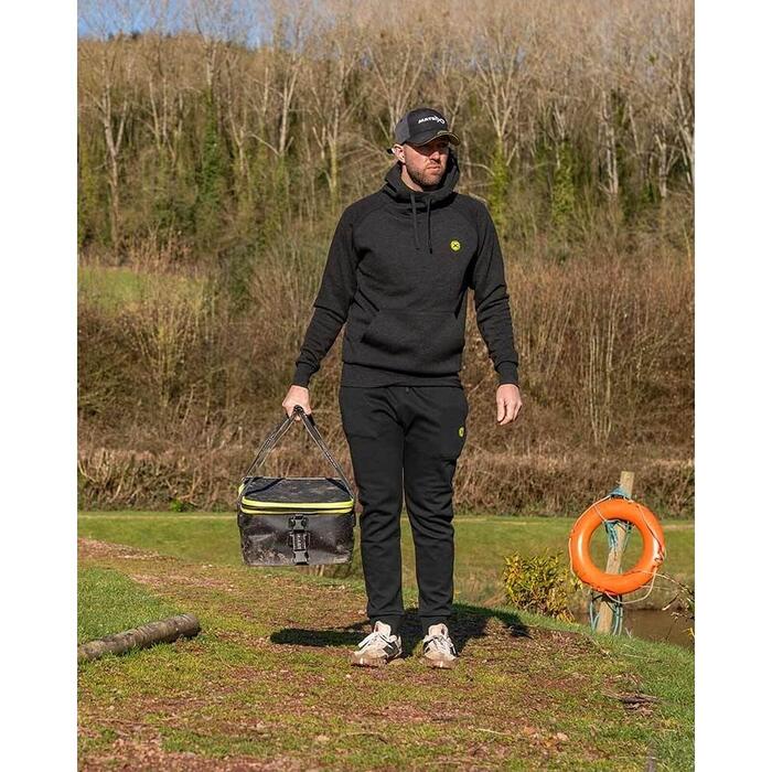 Matrix Black Marl Hoody L