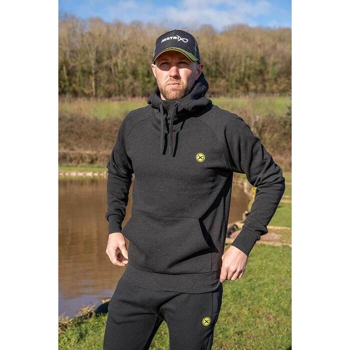Matrix Black Marl Hoody S
