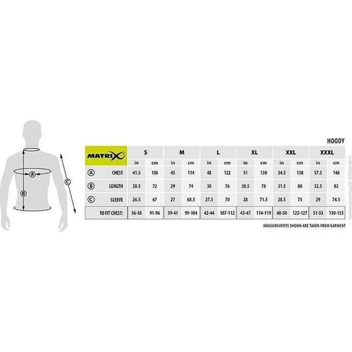 Matrix Black Stealth Zip Hoody M