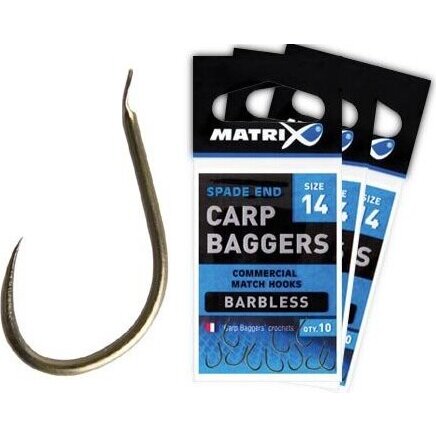 Matrix Carp Baggers Barbless Hooks H020