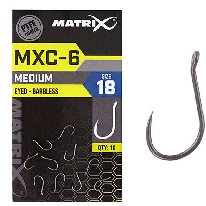 Matrix MXC-6 Barbless Eyed Size 18