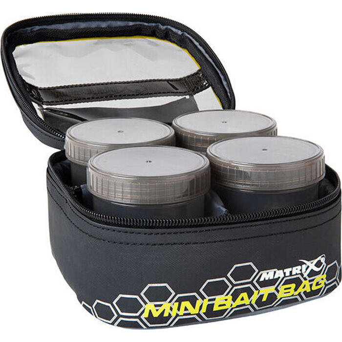 Matrix Mini Bait Bag (inc 2x large pots / 4x small pots)
