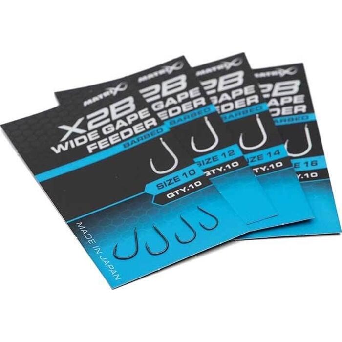 Matrix X2B Wide Gape Feeder #12 Barbed