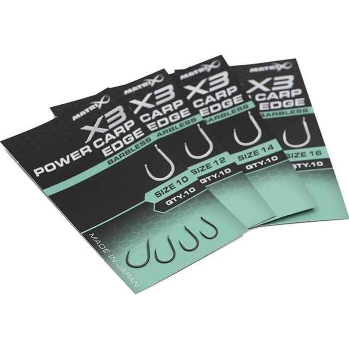 Matrix X3 Power Carp Edge #14 Barbless