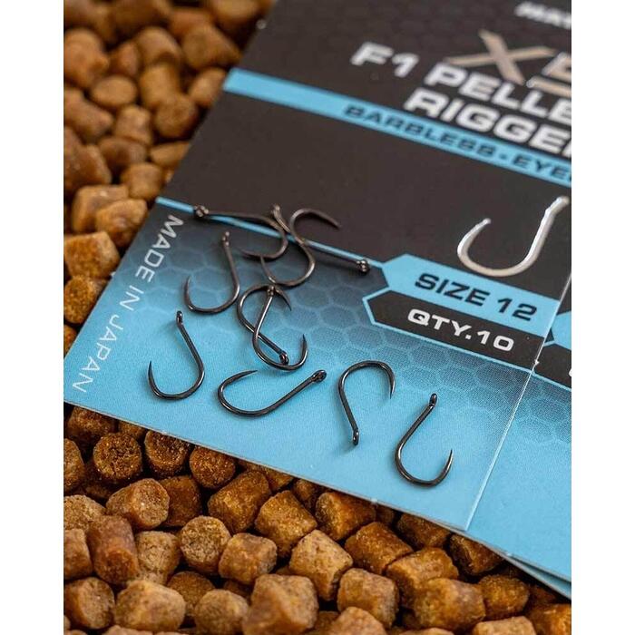 Matrix X5 F1 Pellet Rigger #14 Barbless - Eyed