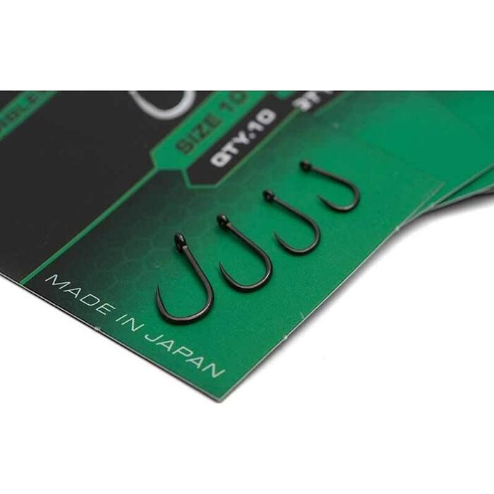 Matrix X8 X-Power Carp #10 Barbless - Eyed