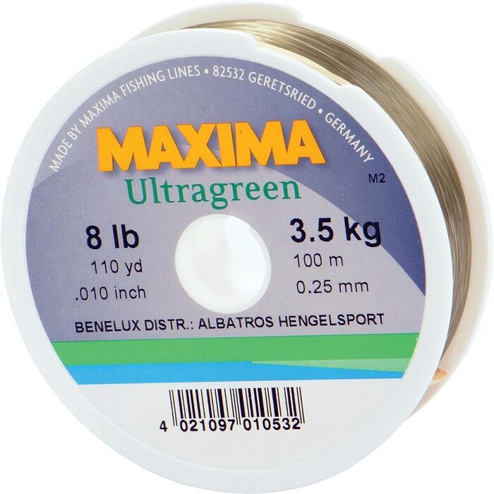 Maxima Ultragreen 3lb 0.15mm 5X 100m