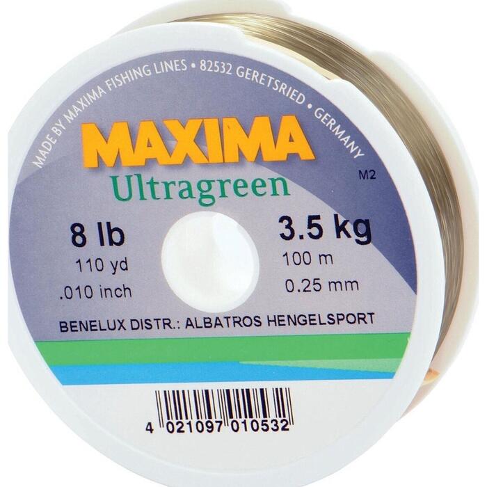 Maxima Ultragreen 4X 4lb 0.17mm 100m