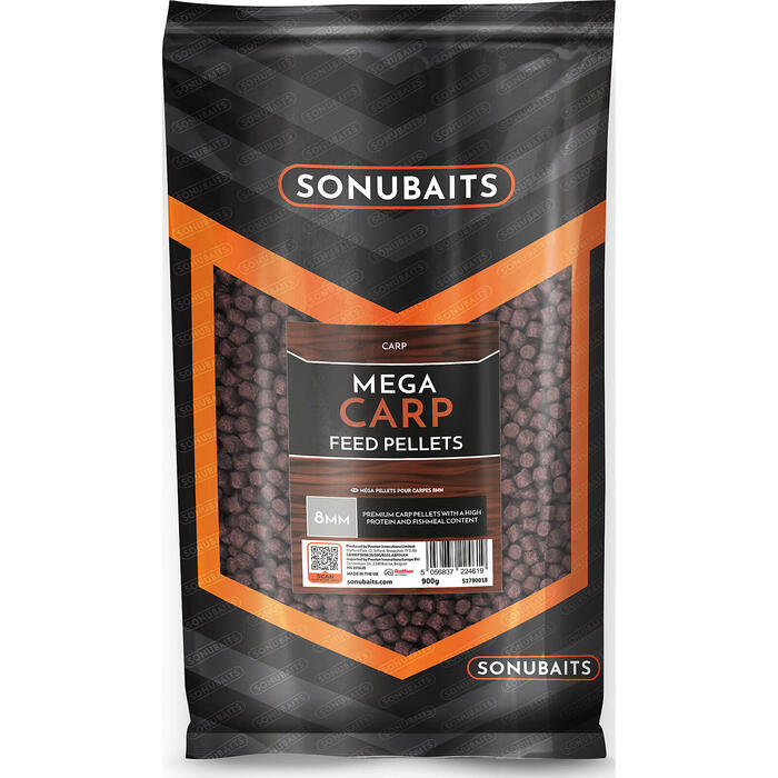 Sonubaits Mega Carp Pellets 8mm 900gr