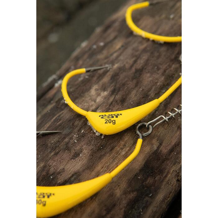 Black Cat Mega Offset Hook 10/0 Bare