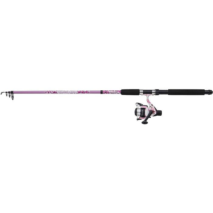 Mitchell Tanager Pink Camo 2 Spin Combo Tele 2.40m 10-30gr