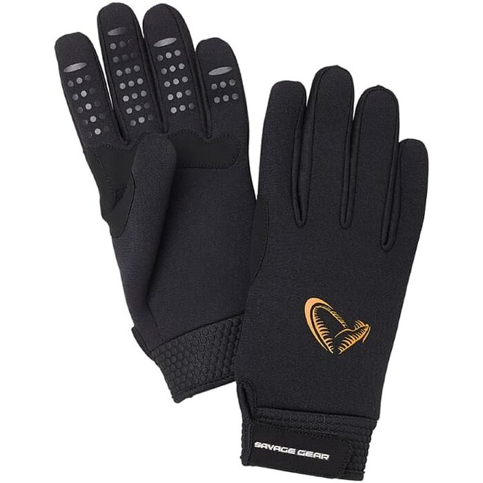Savage Gear Neoprene Stretch Glove Black L