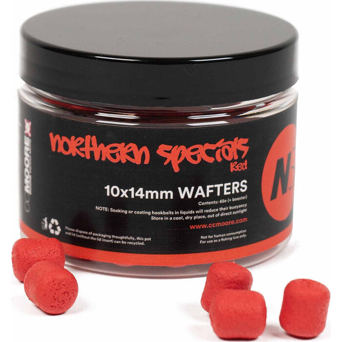 CC Moore NS1 Dumbell Wafters 10X14mm Red