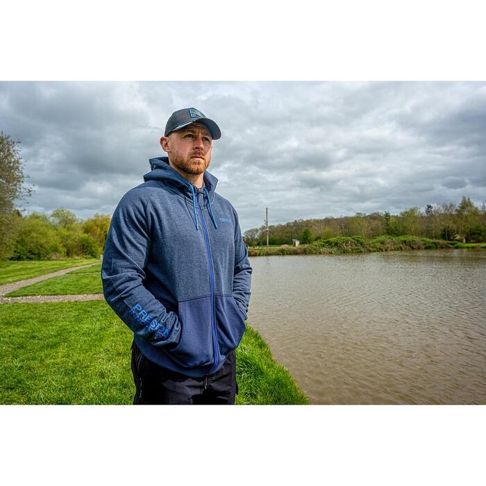 Preston Navy Tide Zip Hoodie 3XL