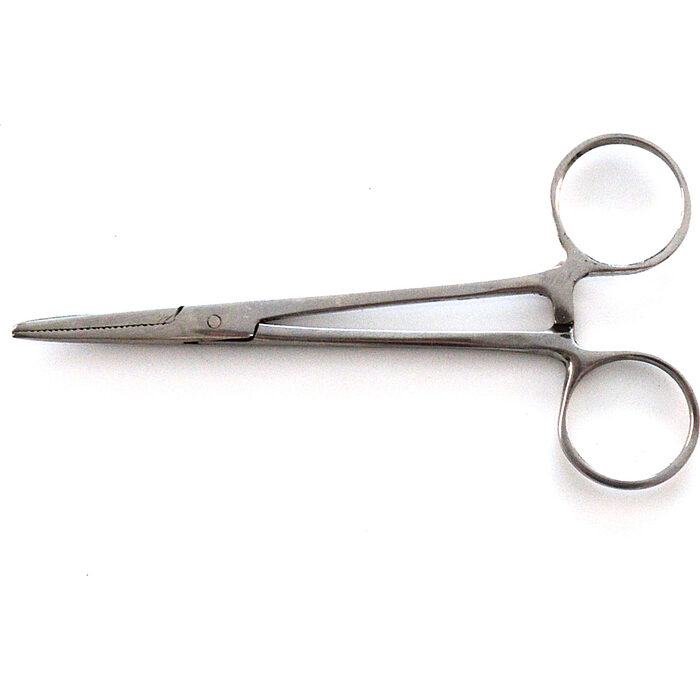 Onthaaktang RVS 13cm Gebogen