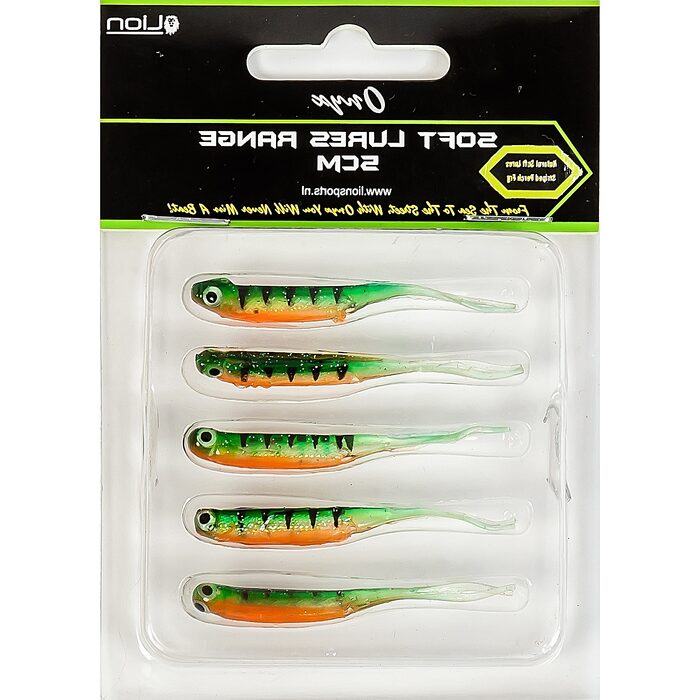 Onyx Natural Soft Lure 5cm Striped Perch Fry