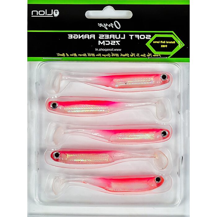 Onyx Natural Soft Lure 7.5cm Pink