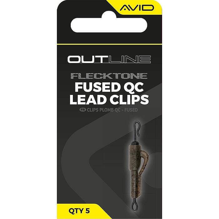 Avid Outline FleckTone Fused Lead QC Clips