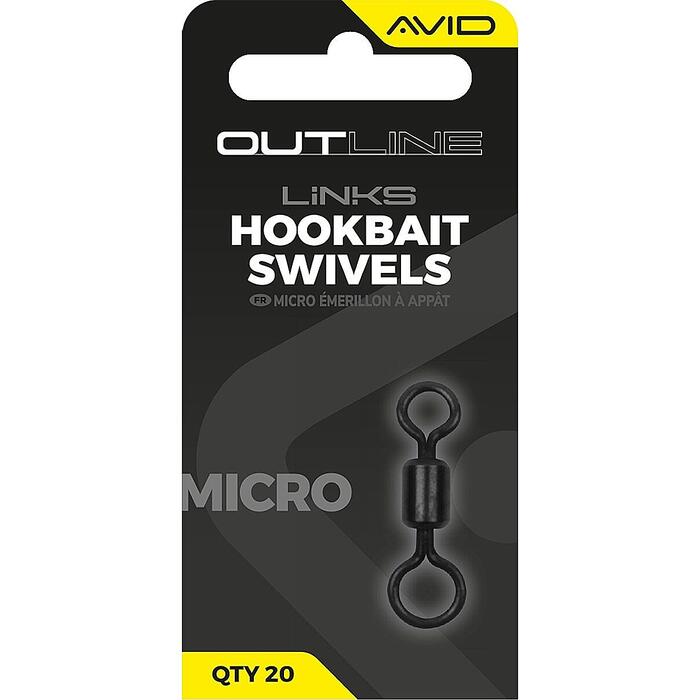 Avid Outline Mirco Hookbait Swivel #17