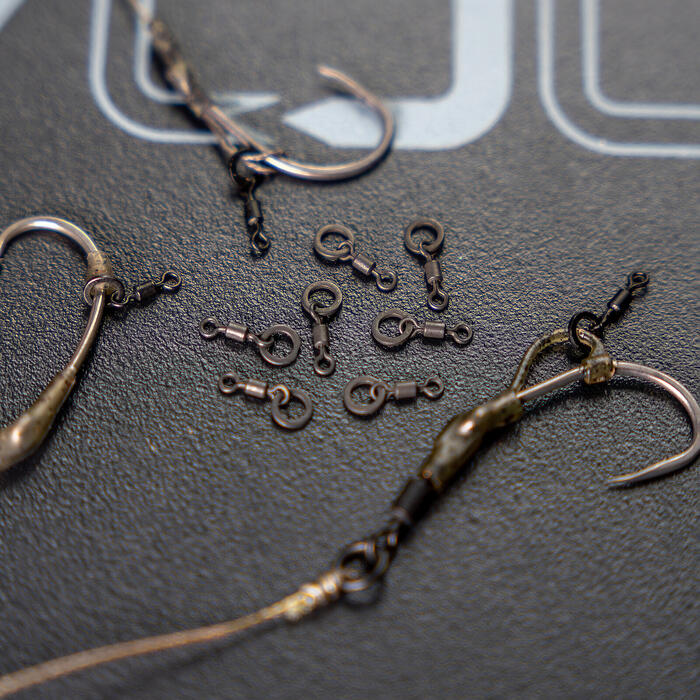 Avid Outline Mirco Ringed Hookbait Swivel #19