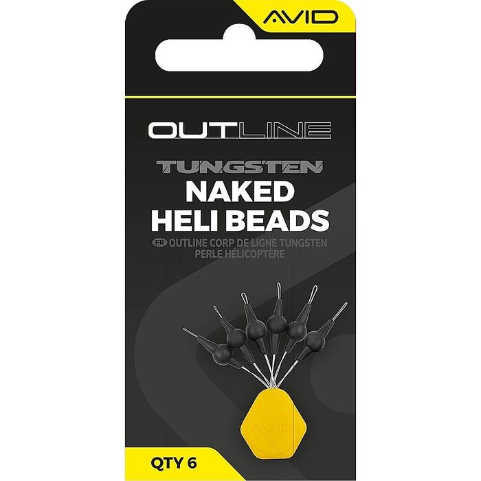 Avid Outline Tungsten Naked Heli Beads