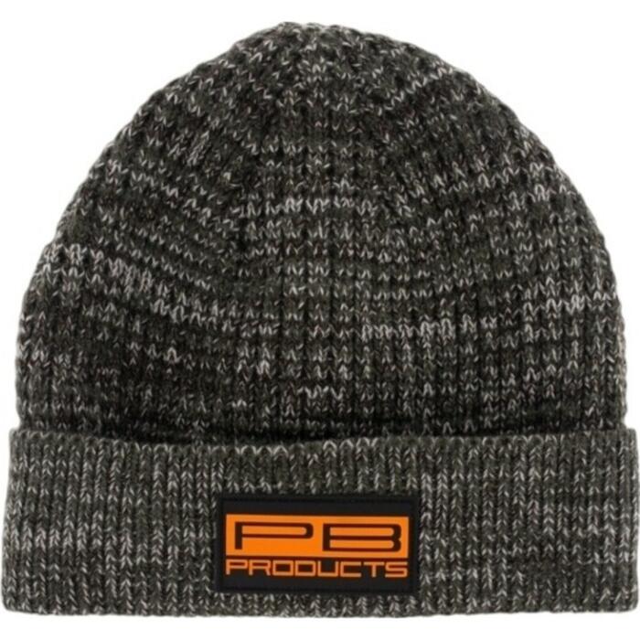 PB Fleece Beanie Green/Grey