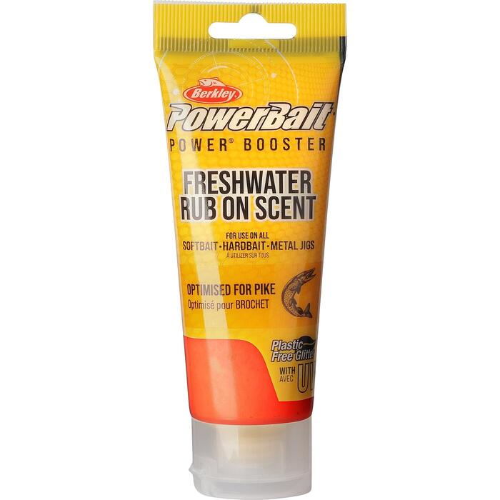 Berkley Powerbait Gel 80ml Pike Fishoil Orange Gold Flake